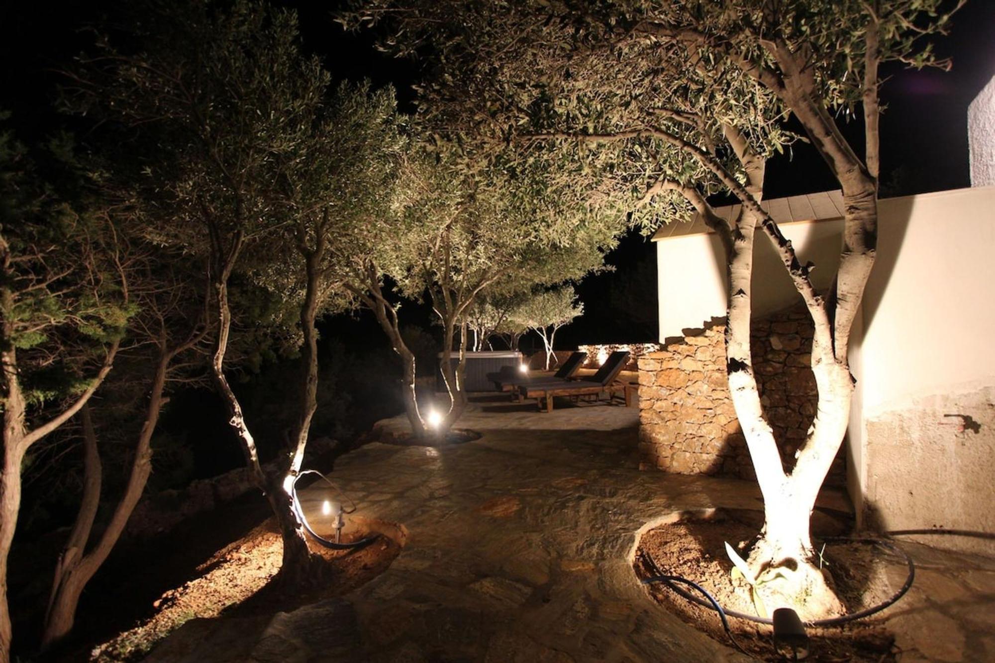 Villa Rouvis With Outdoor Hot Tub Ligaridia Bagian luar foto